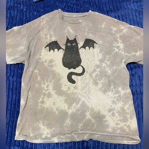 Cat bat shirt